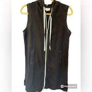 Nautica swim coverup hoodie size Large